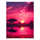 Search for african sunset art Savanna