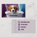Search for bathing business cards Puppy