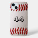 Search for baseball number iphone cases Player