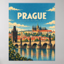 Search for prague travel posters Charles bridge
