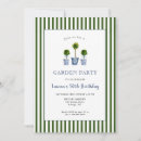 Search for topiary invitations Watercolor