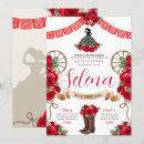 Search for red quinceanera invitations Roses