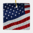 Search for red white and blue christmas tree decorations Old glory