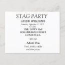 Search for customizeable party postcards Elegant