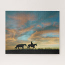Search for cowboy and horse puzzles Country