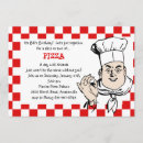 Search for pizza restaurant invitations Chef