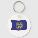 Search for nebraska state key rings Flag