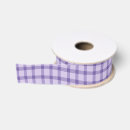 Search for purple plaid ribbon Modern
