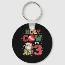 Search for holy cow key rings Christmas tree