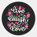 Search for living stickers Live