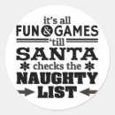 Search for fun game stickers Santa claus
