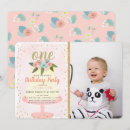 Search for cake 1st birthday invitations Baby girl