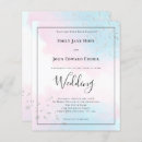 Search for teal and silver wedding invitations Modern