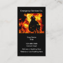 Search for fireman business cards Emergency