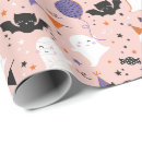 Search for halloween party wrapping paper Bats