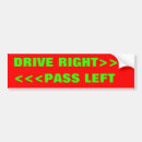 Search for drive right bumper stickers Left