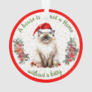Search for persian cat christmas tree decorations Pet