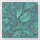 Search for faux leather coasters Vintage