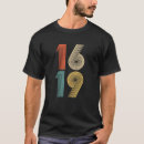 Search for 1619 tshirts Black history month