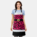 Search for leopard print aprons Pink