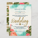 Search for paradise invitations Typography