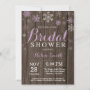 Search for rustic winter bridal shower invitations Snow