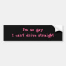 Search for funny gay bumper stickers Car