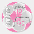 Search for pink soccer stickers Sports