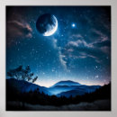 Search for starry night sky posters Landscape