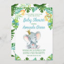 Search for prince baby shower invitations Elephant