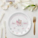 Search for pink snowflake plates Simple