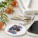 Search for booming key rings Red white and blue