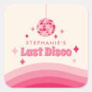 Search for disco party stickers Bachelorette