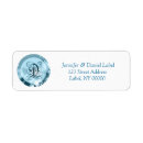 Search for initial d return address labels Monograms
