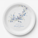 Search for bridal shower plates Simple