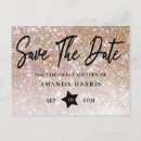 Search for glitter save the date postcards Foil