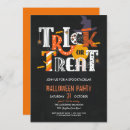 Search for monster halloween invitations Trick or treat