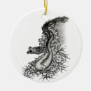 Search for fire flame christmas tree decorations Dragon