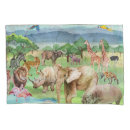 Search for wildlife pillowcases Watercolor