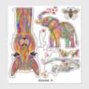 Search for assorted stickers Elephant