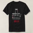 Search for ninja cat tshirts Cool