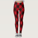 Search for black and red plaid leggings Chequered