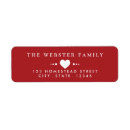 Search for love return address labels White