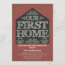 Search for first home invitations New house