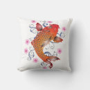 Search for koi carp cushions Illustration