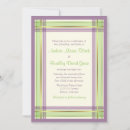 Search for mint and lavender wedding invitations Purple