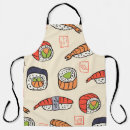 Search for cartoon sushi aprons Asia
