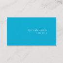 Search for simple one sided business cards Modern