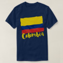 Search for colombia tshirts Flag of colombia