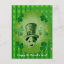 Search for three leaf clover postcards St patricks day